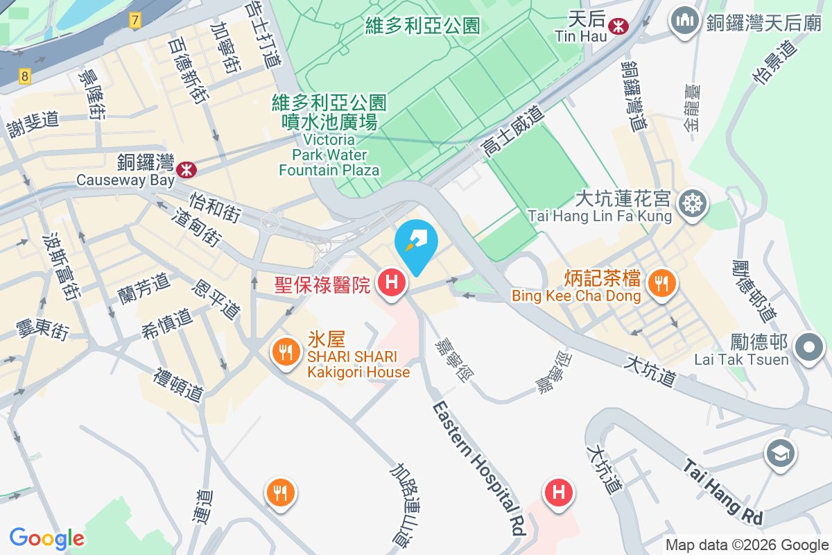 V Causeway Bay Ii 地圖位置