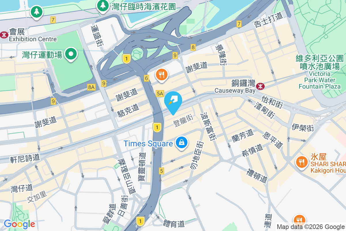 軒華大廈 地圖位置