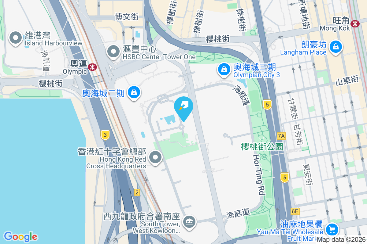 柏景灣 地圖位置