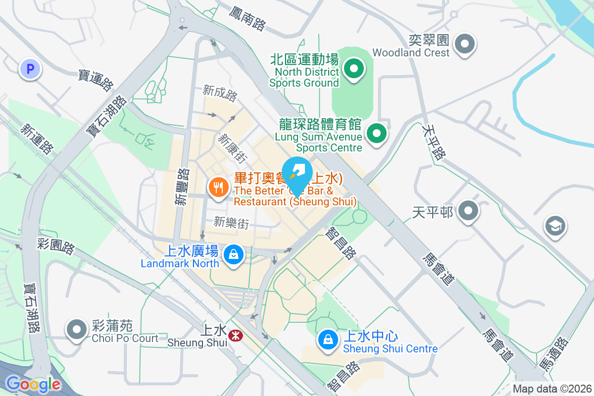 新祥街20號 地圖位置