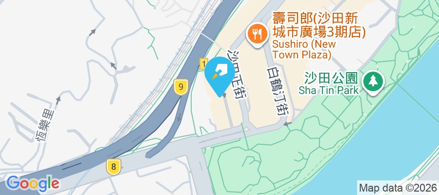 希爾頓中心 沙田正街3-9號