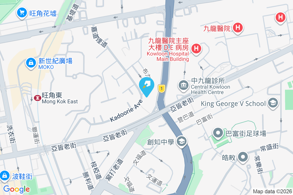 嘉道理道30號 地圖位置