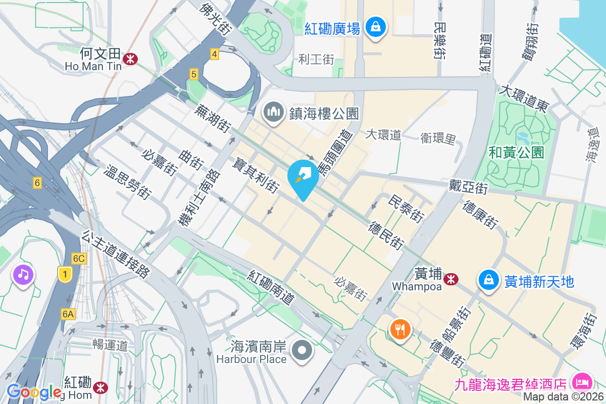 寶利閣 地圖位置