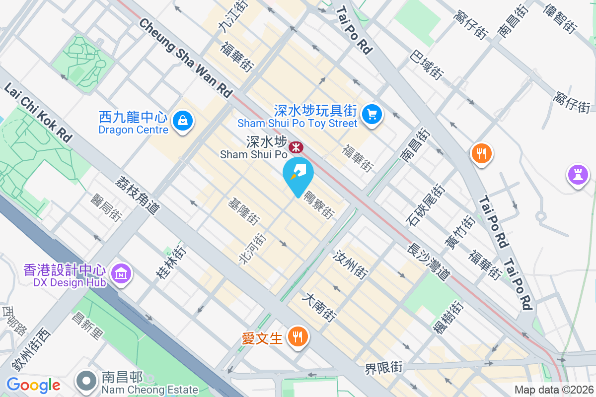 鴨寮街173-175號 地圖位置