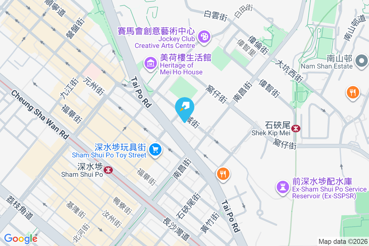 巴域街57號 地圖位置