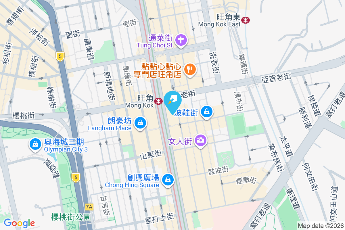 西洋菜南街55號 地圖位置