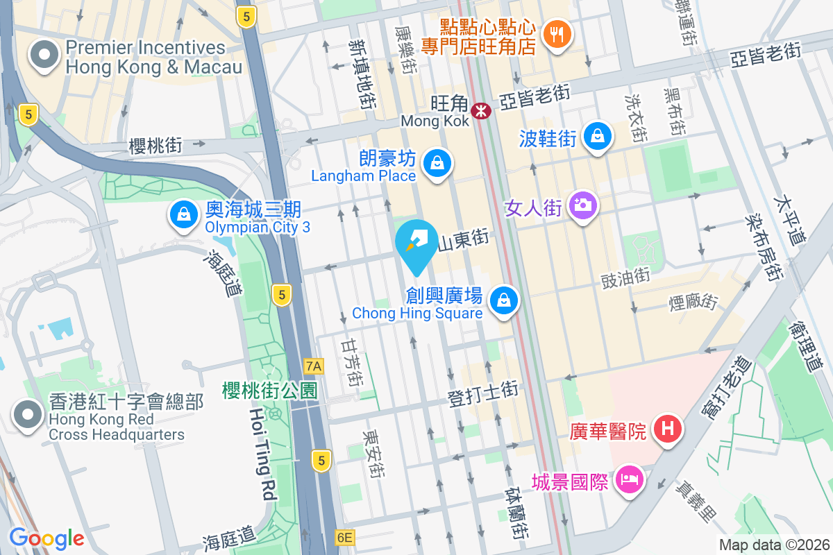 上海街511號 地圖位置