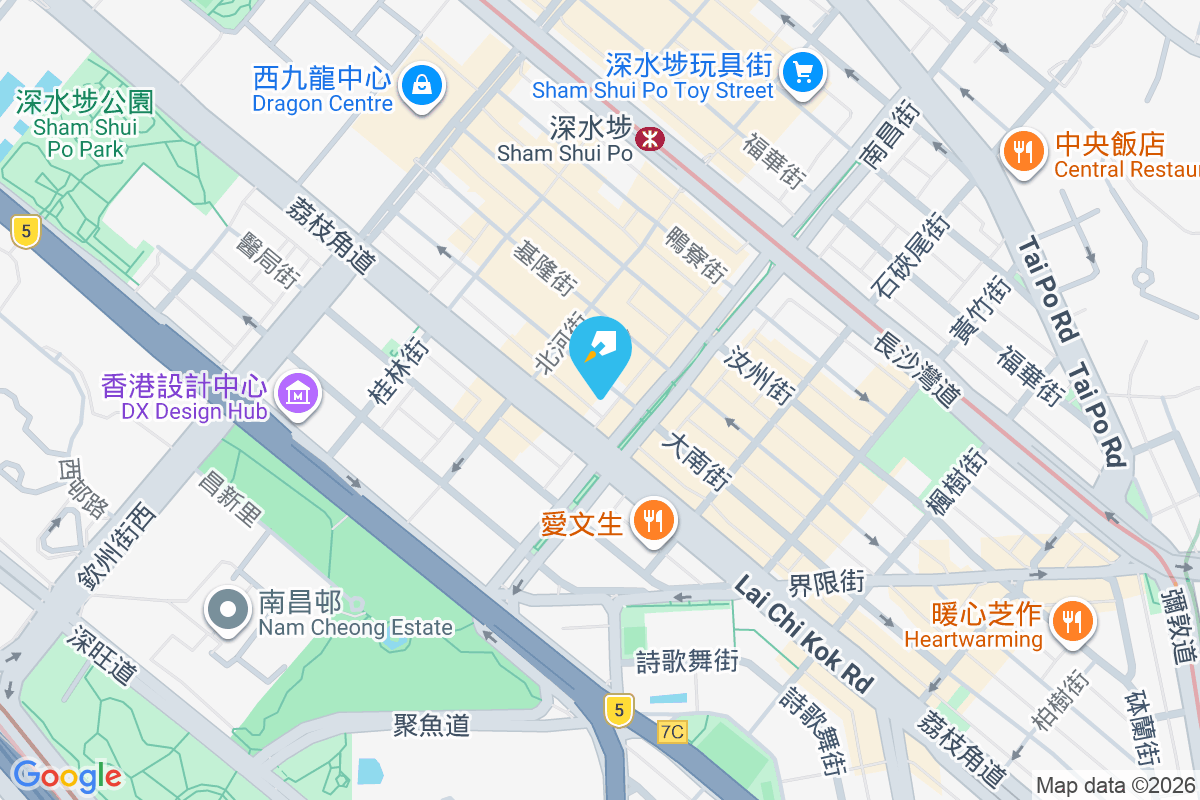 大南街255號 地圖位置
