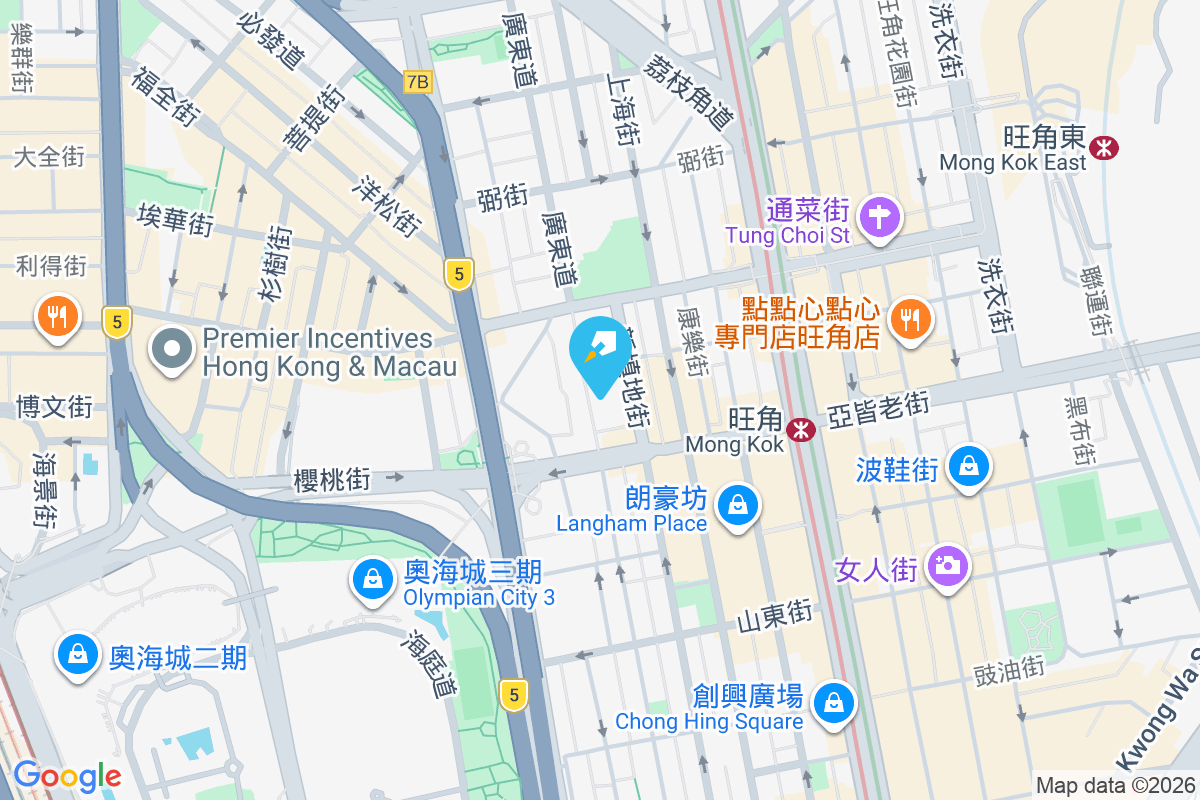 廣東道1078號 地圖位置