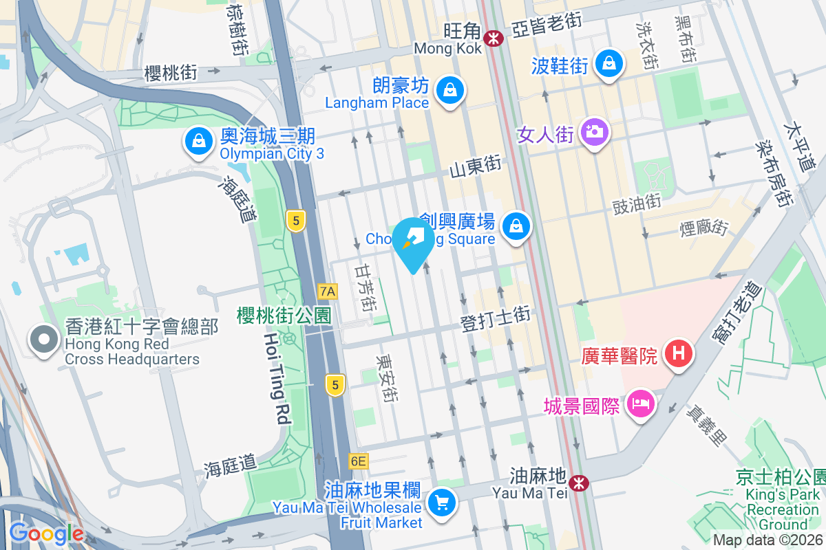 新填地街311A號 地圖位置