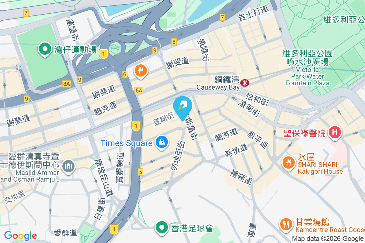 波斯富街73-75號 地圖位置