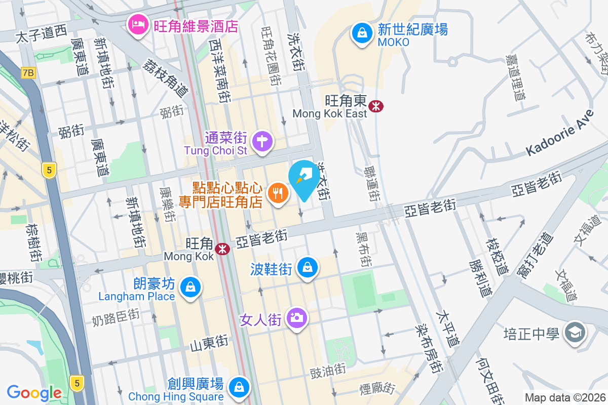 花園街108號 地圖位置