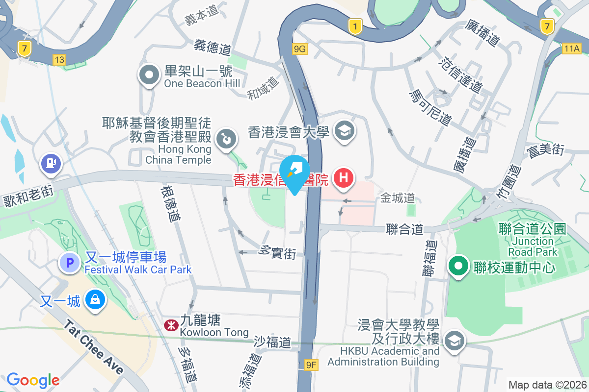 窩打老道163號 地圖位置
