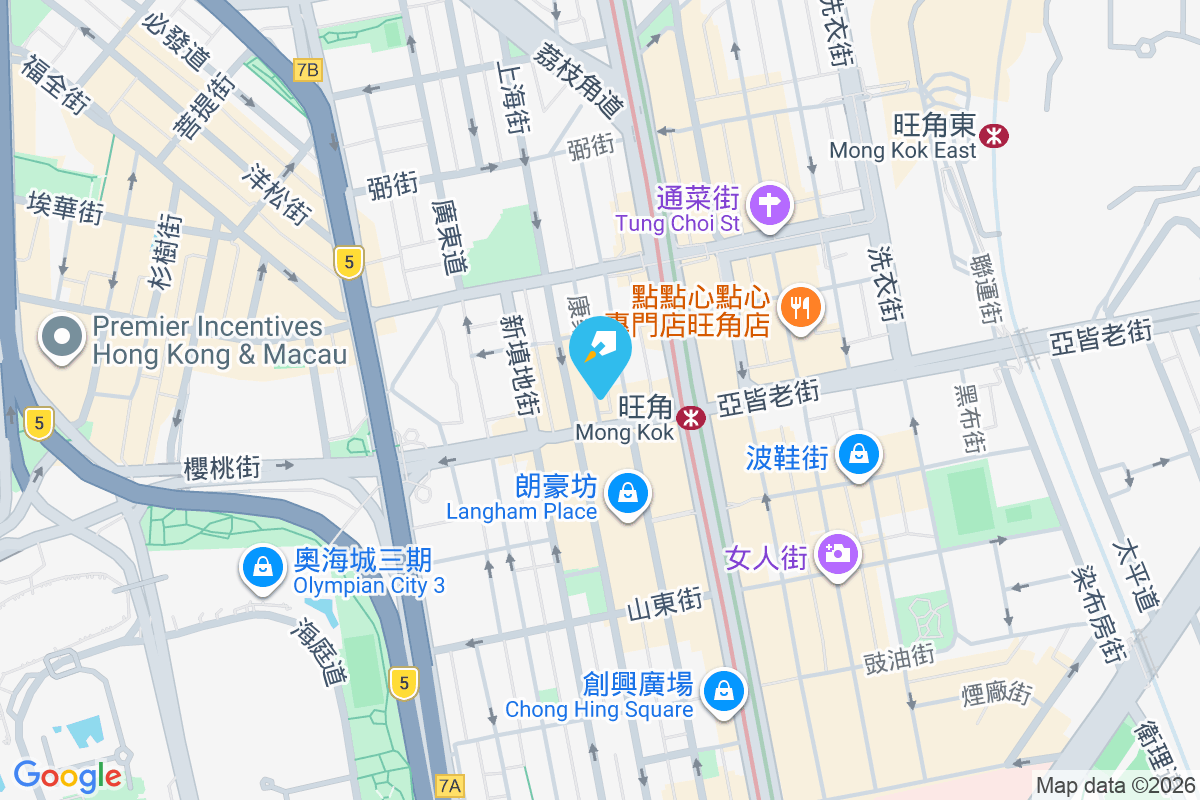 亞皆老街35-37A號 地圖位置