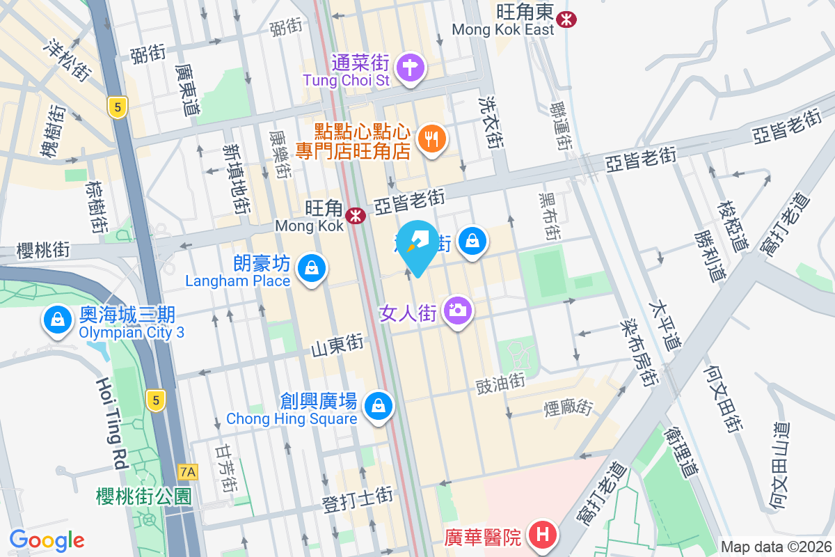 西洋菜南街56號 地圖位置