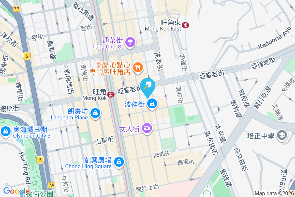 花園街87號 地圖位置