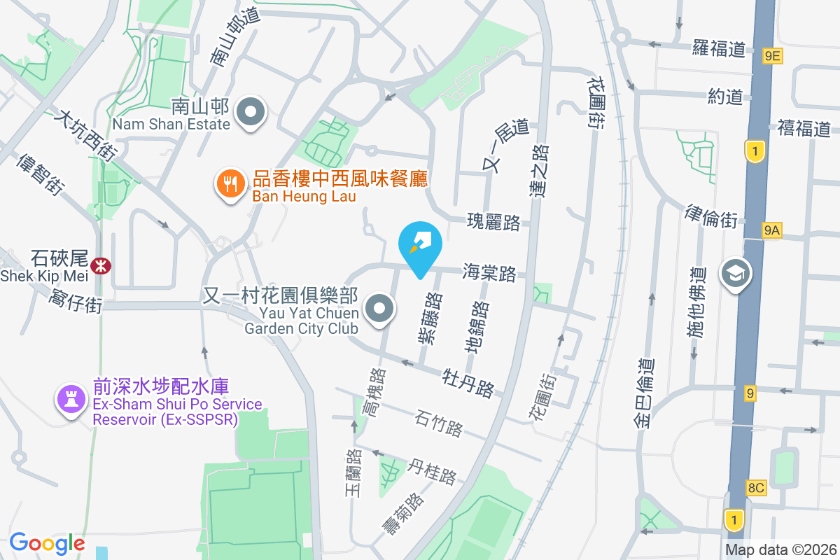 紫藤花園 地圖位置