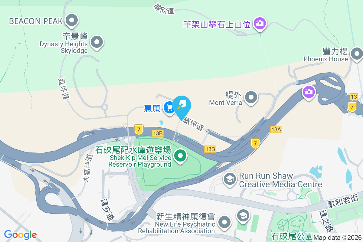 畢架山花園 龍坪道1-19號