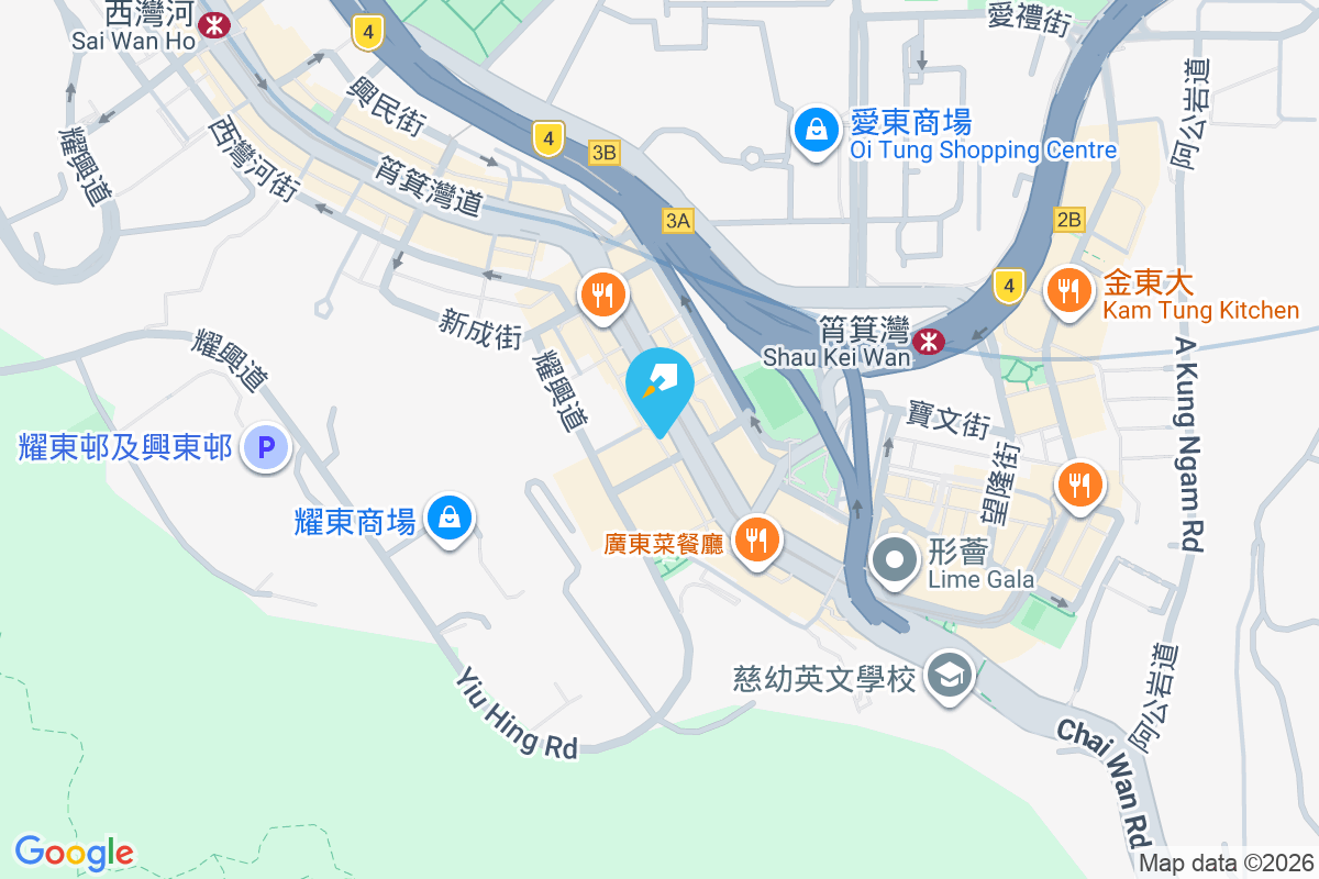 利發樓 地圖位置