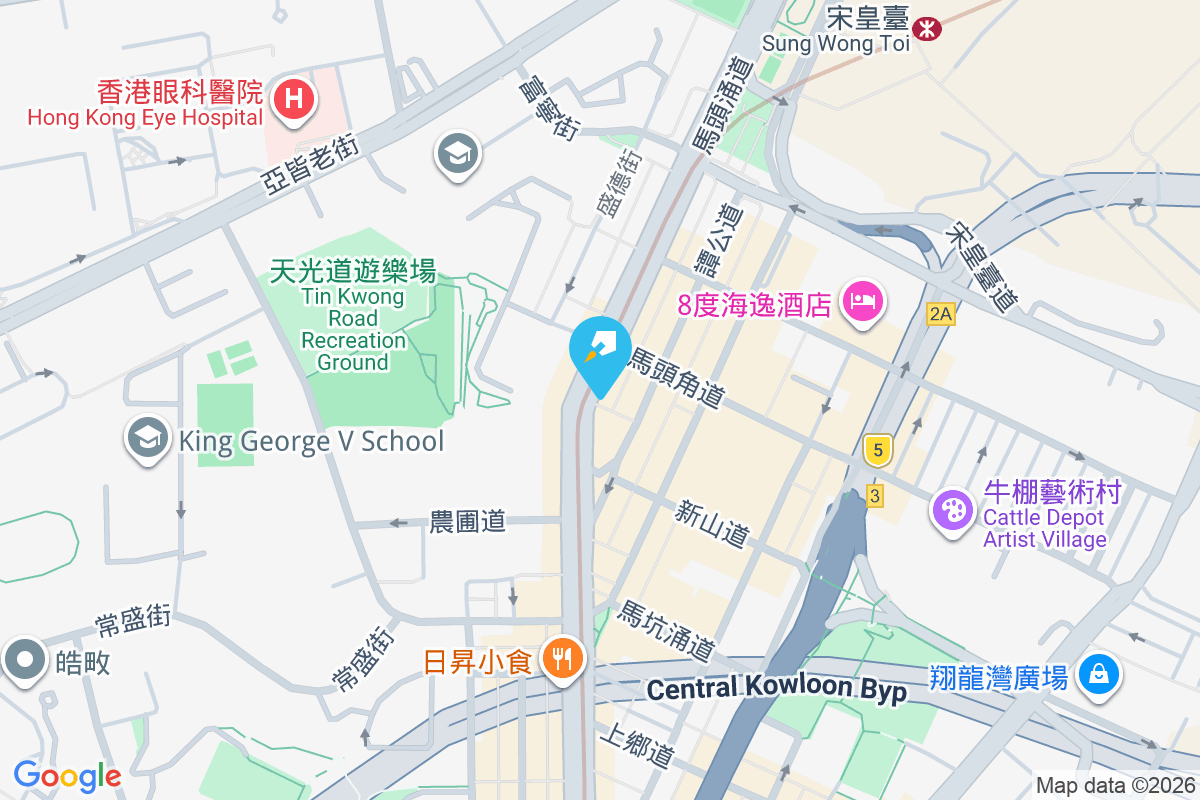僑榮大廈 地圖位置