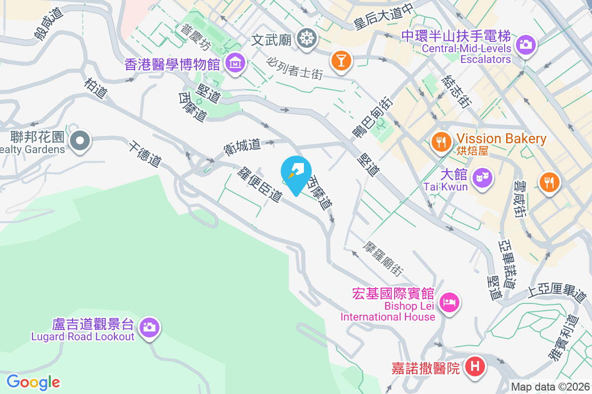 The Richmond 地圖位置