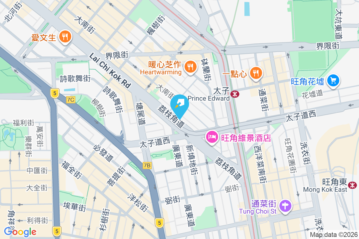 荔枝角道70號 地圖位置