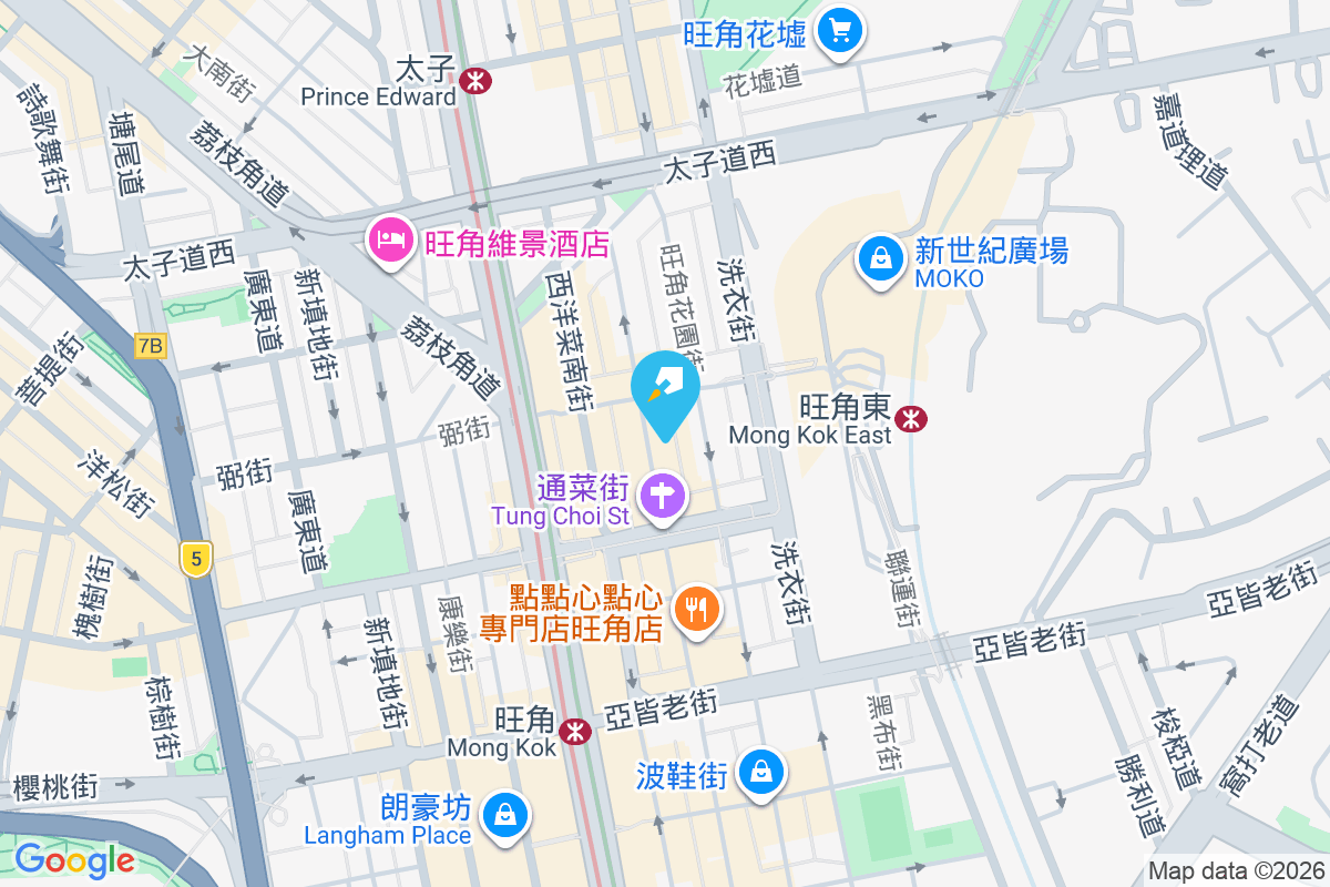 啟運大廈 地圖位置
