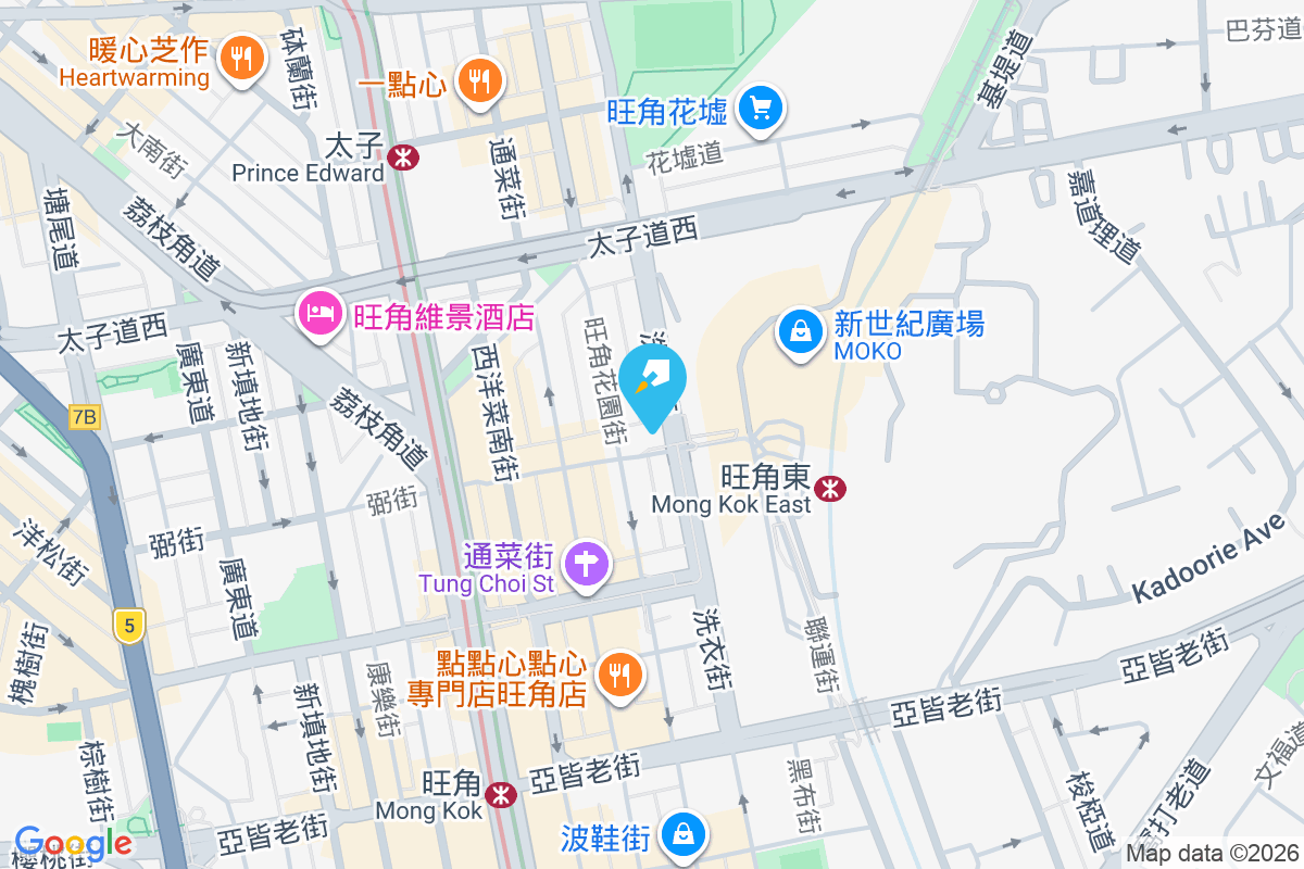 鴻德大廈 地圖位置