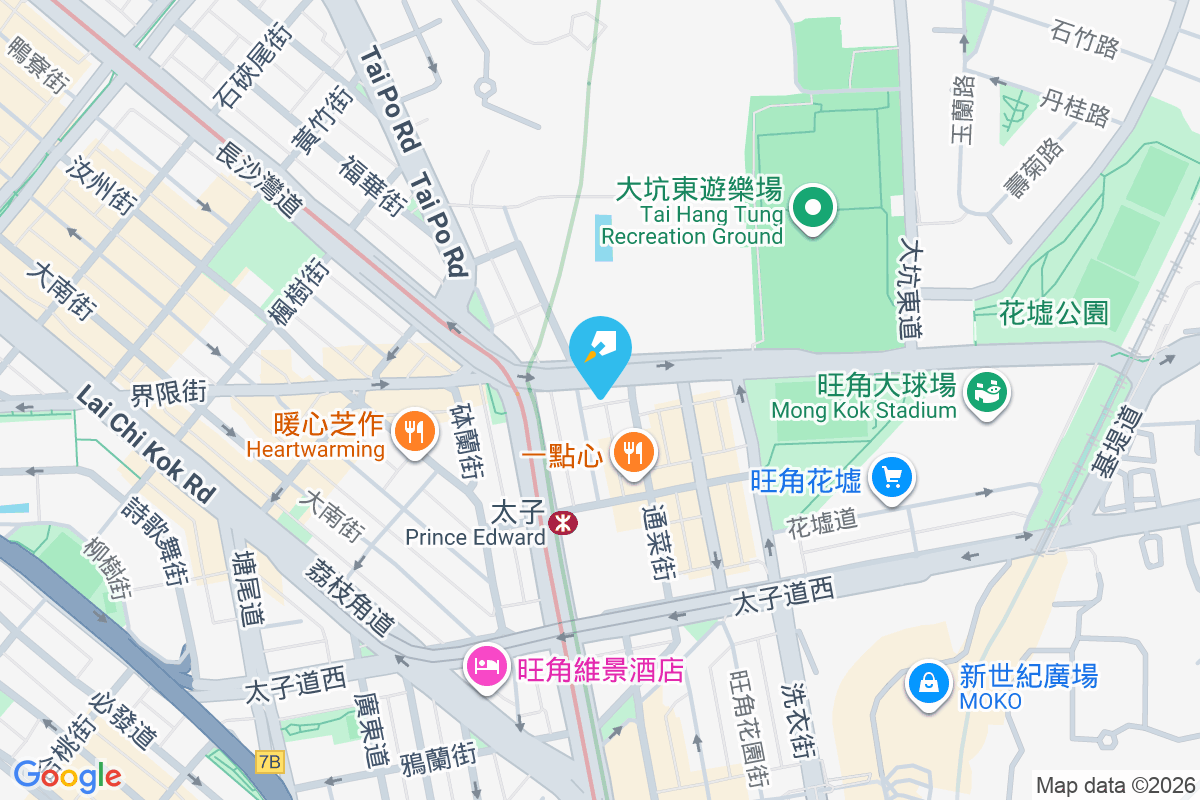 福祿大廈 地圖位置