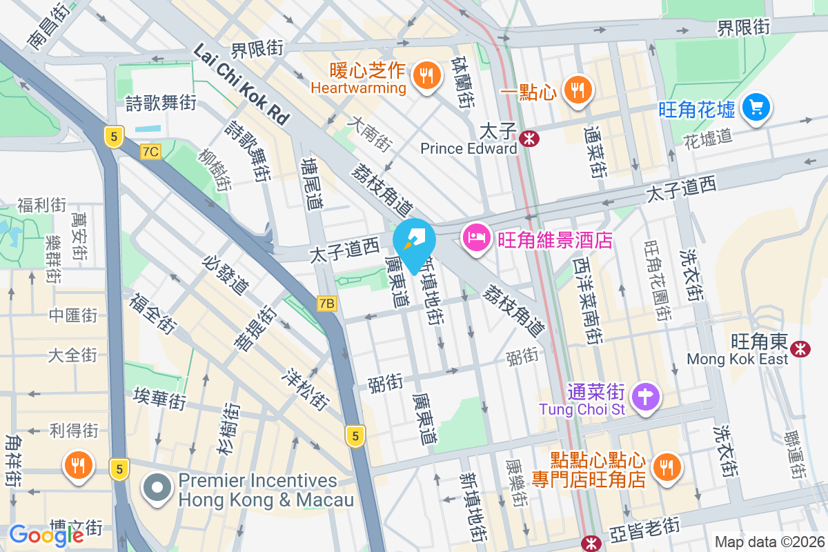 新填地街617號 地圖位置