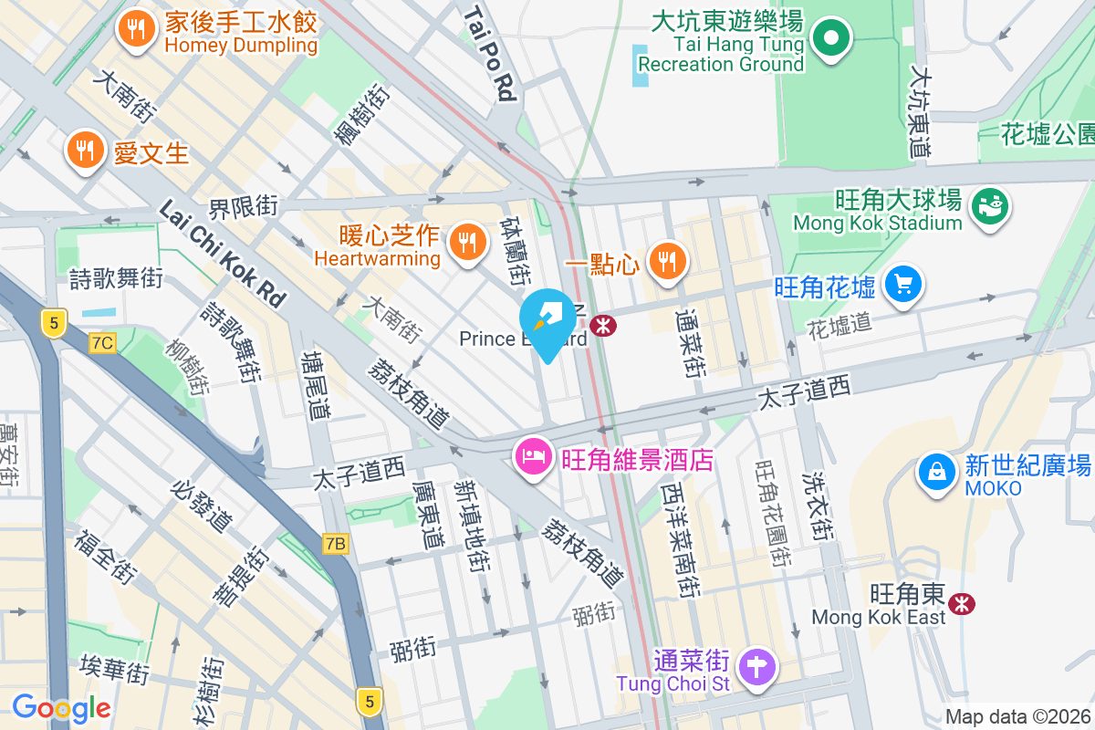 砵蘭街396號 地圖位置