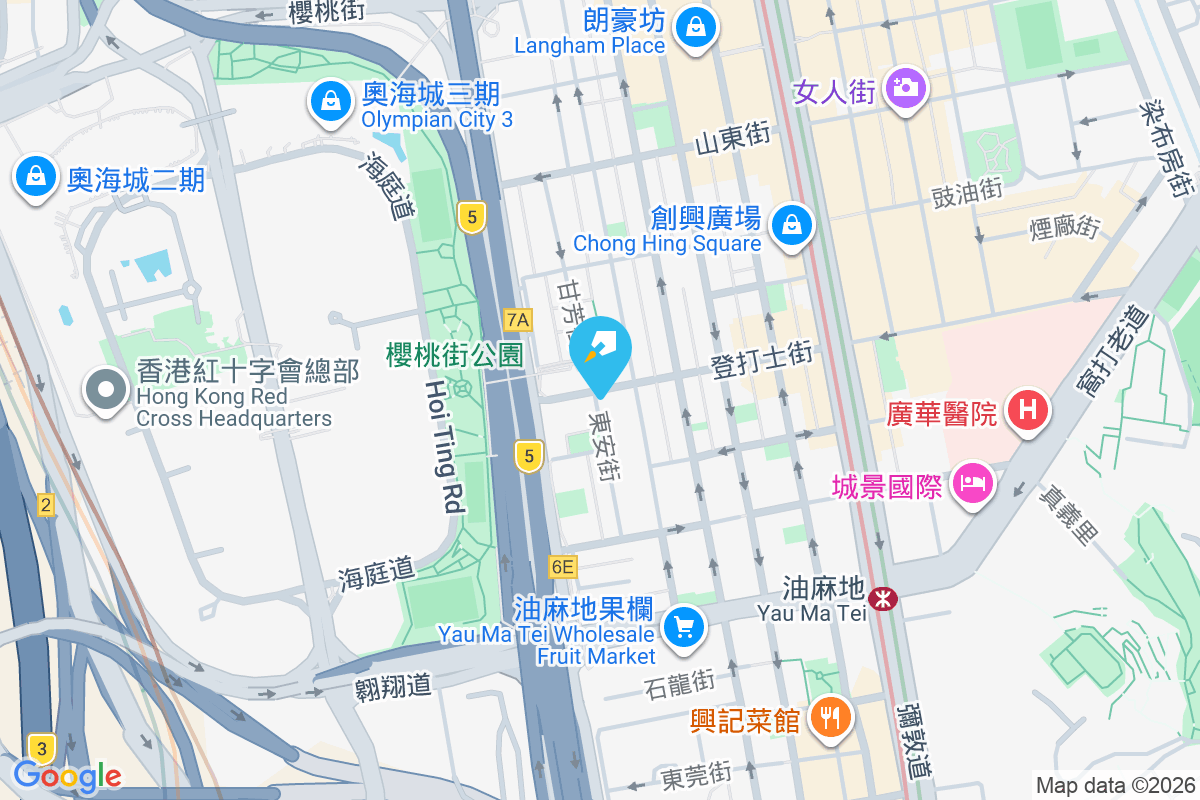 登打士街10號 地圖位置