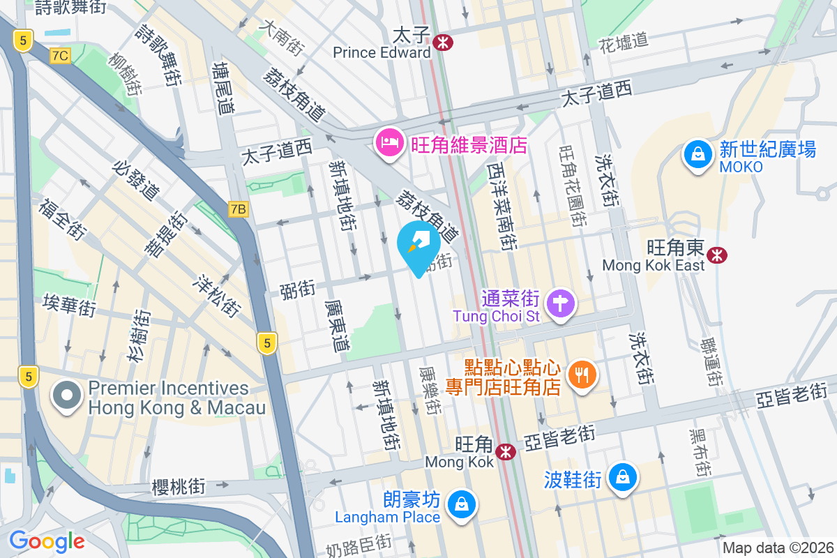 砵蘭街353號 地圖位置