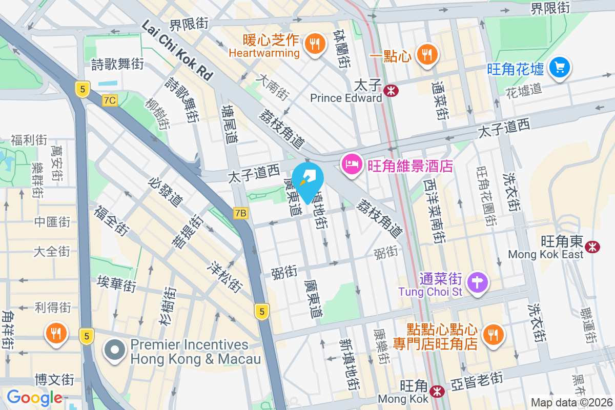 新填地街605號 地圖位置