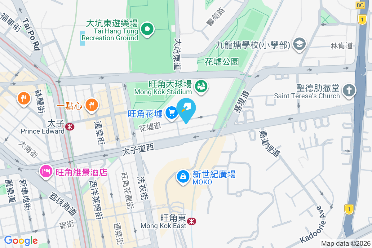 花墟道38號 地圖位置