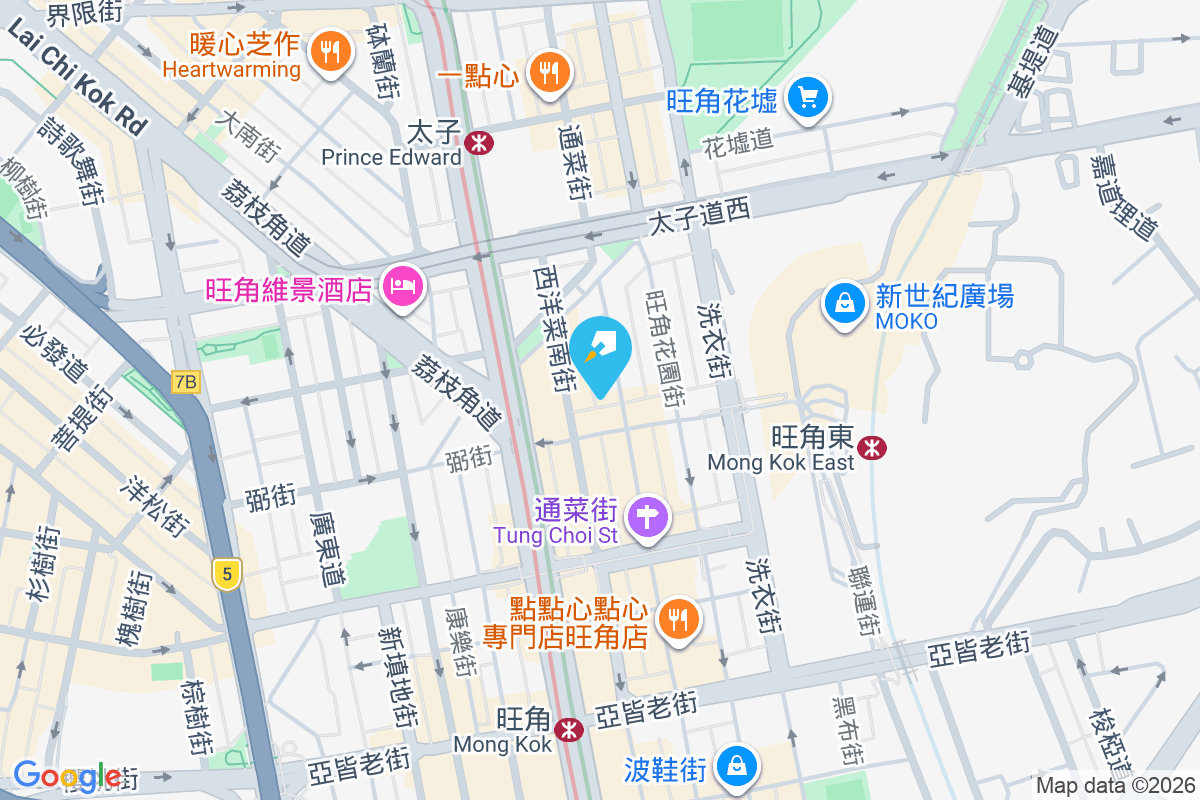 通菜街177號 地圖位置