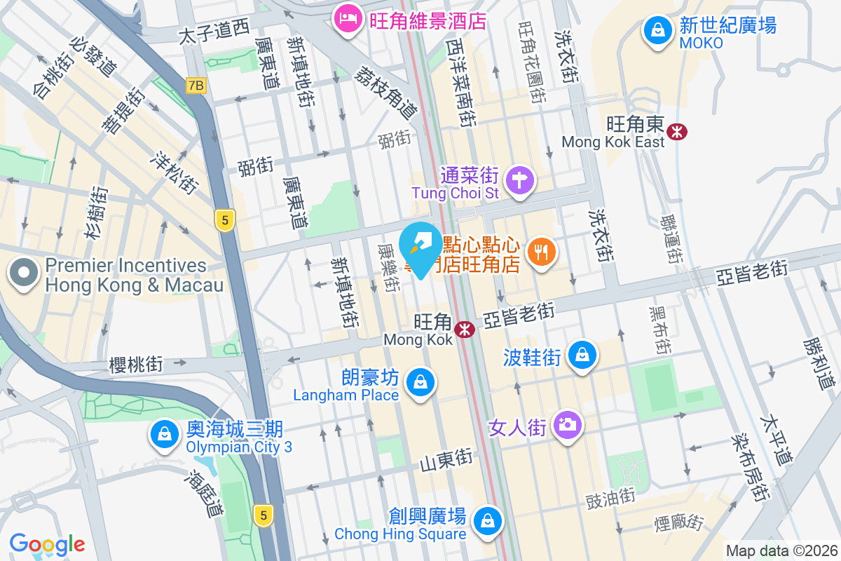 砵蘭街294號 地圖位置