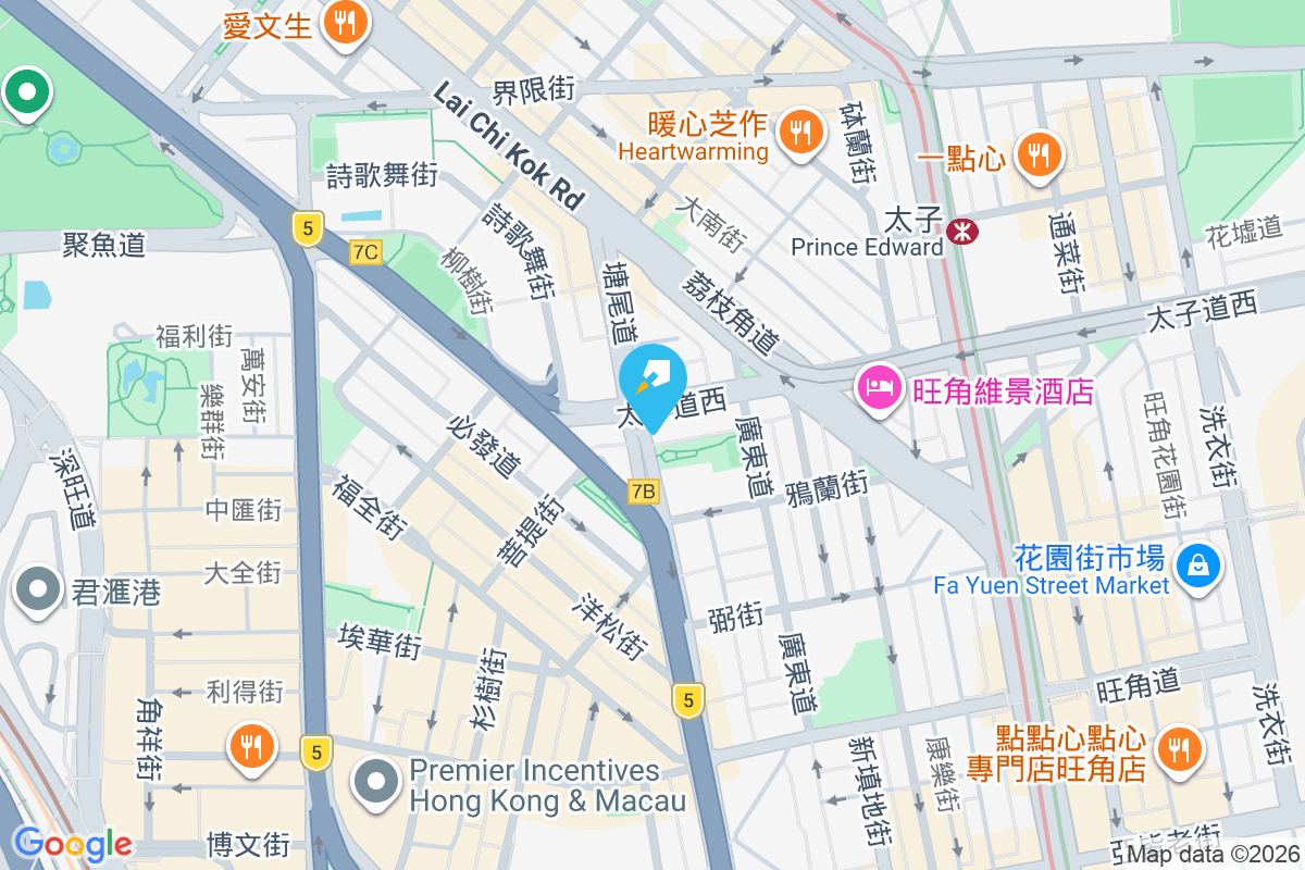 太子道西79號 地圖位置