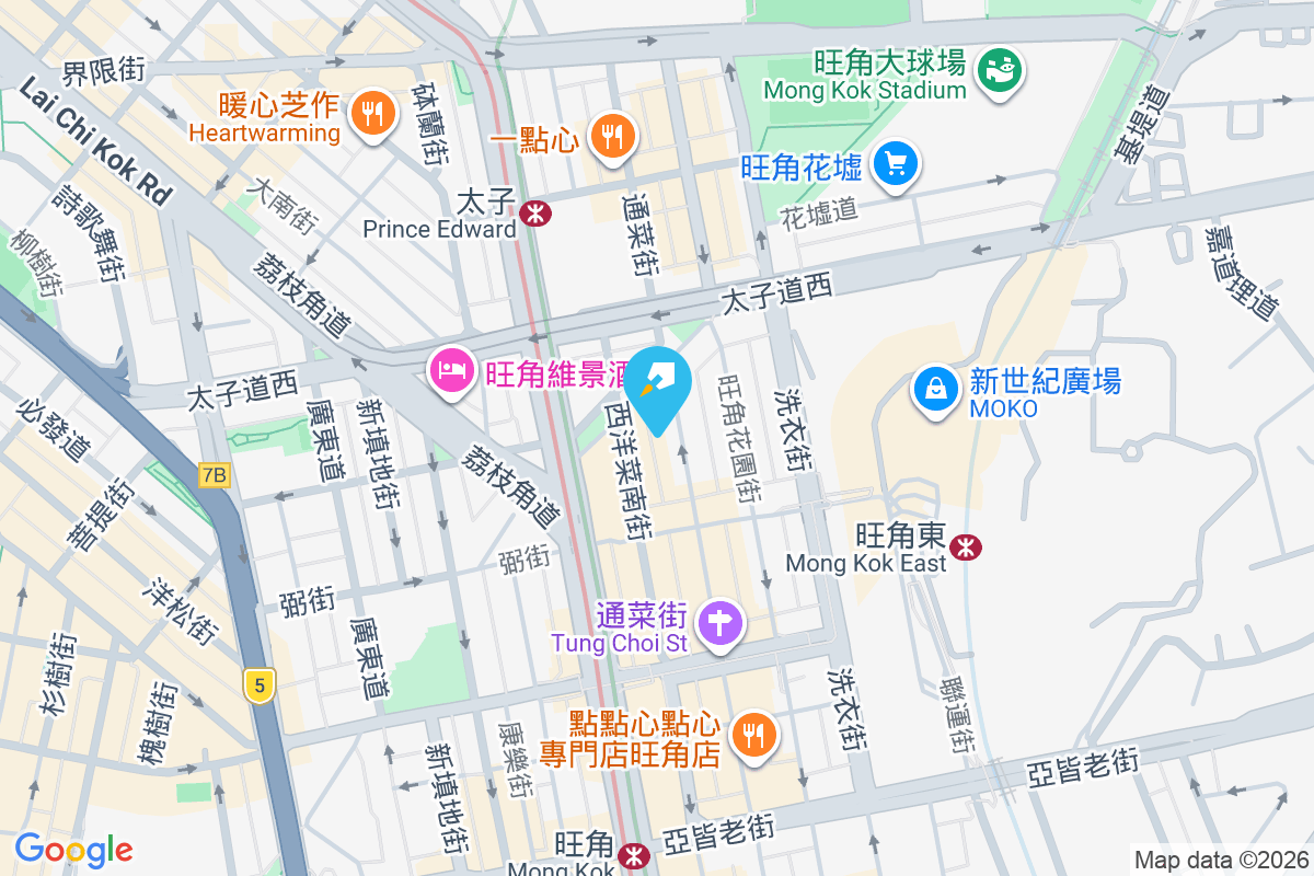 通菜街201號 地圖位置