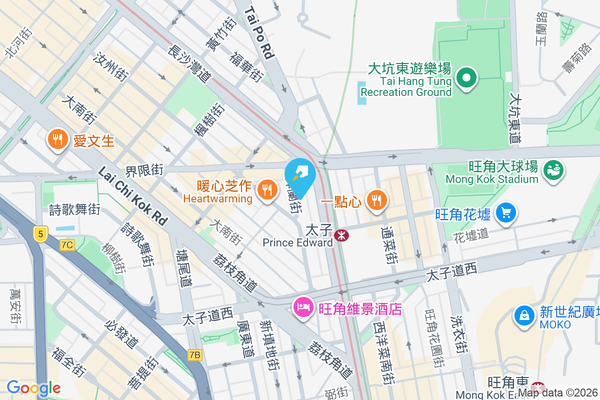 利聯大廈 地圖位置