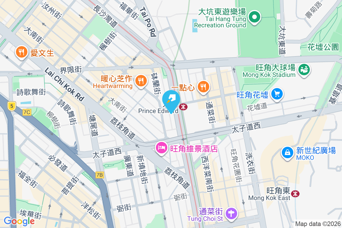 新望大廈 地圖位置