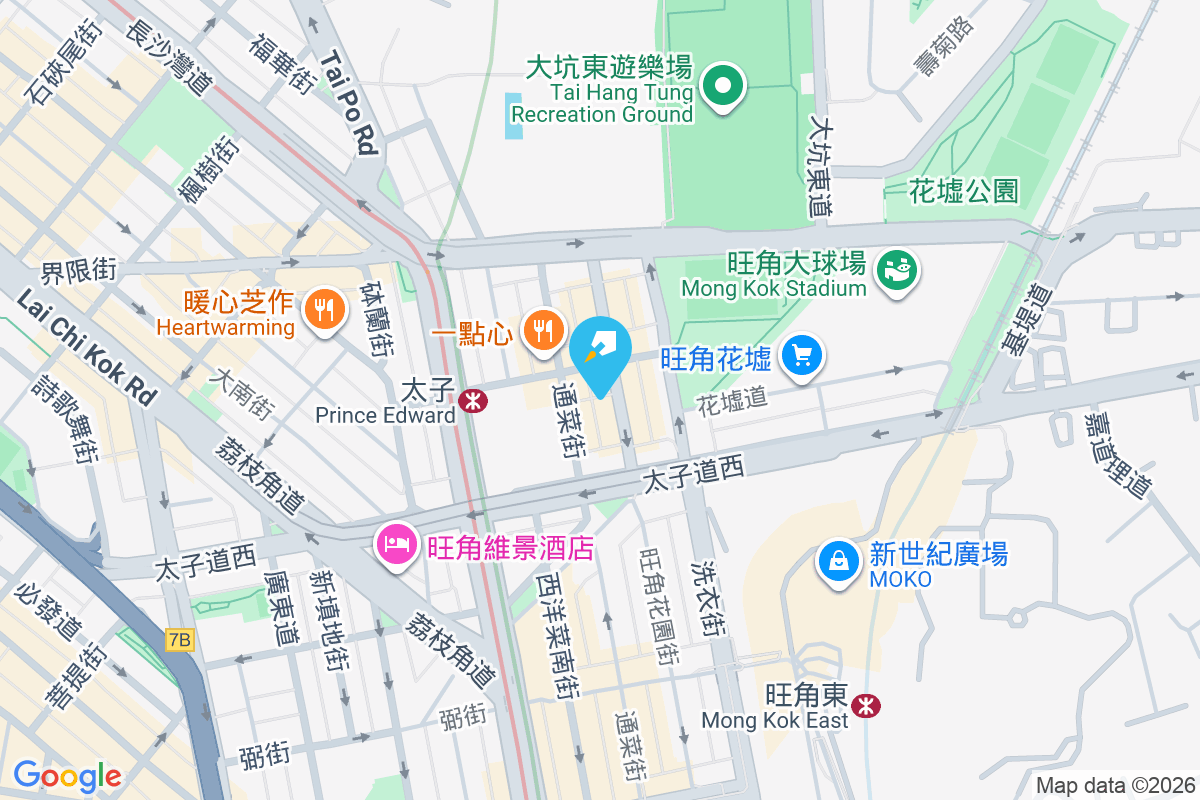 花園街217號 地圖位置