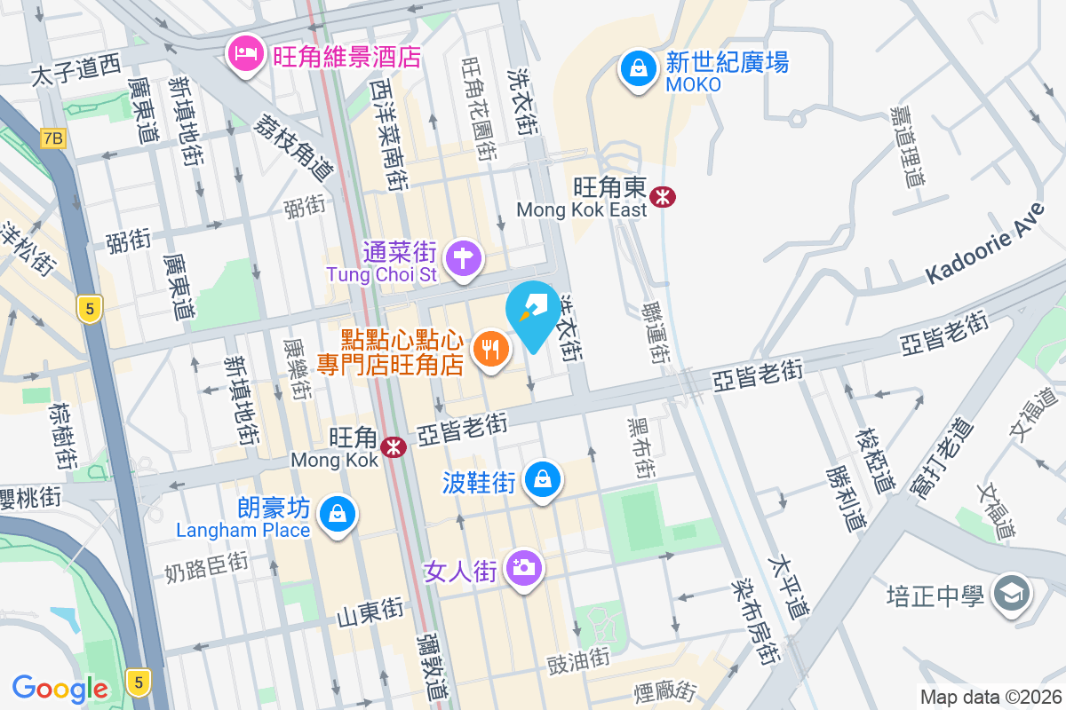 花園街114號 地圖位置