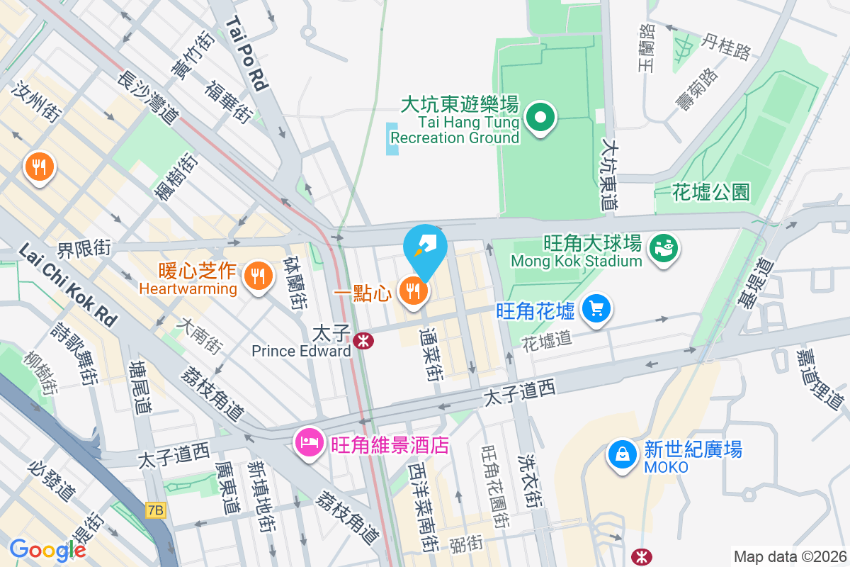 通菜街246號 地圖位置