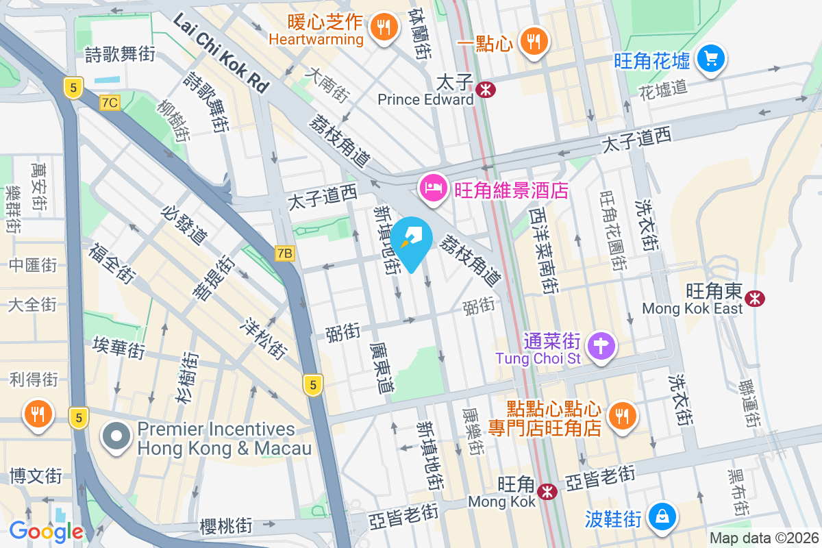 上海街683號 地圖位置