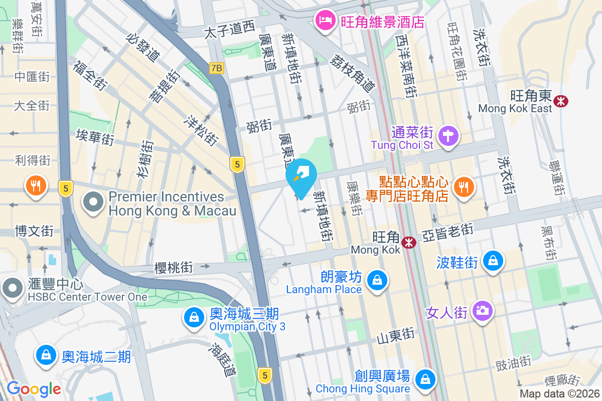 廣東道1098-1102號 地圖位置