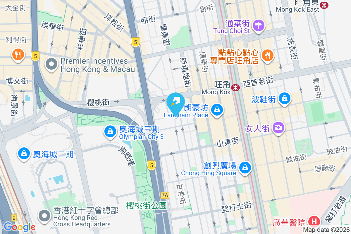 廣東道1037號 地圖位置