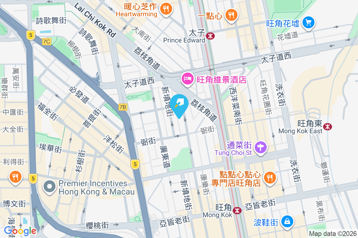 上海街681號 地圖位置