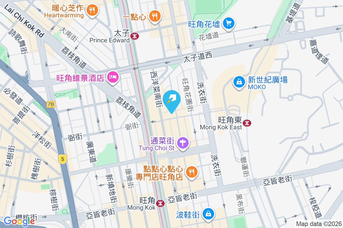 通菜街175A號 地圖位置
