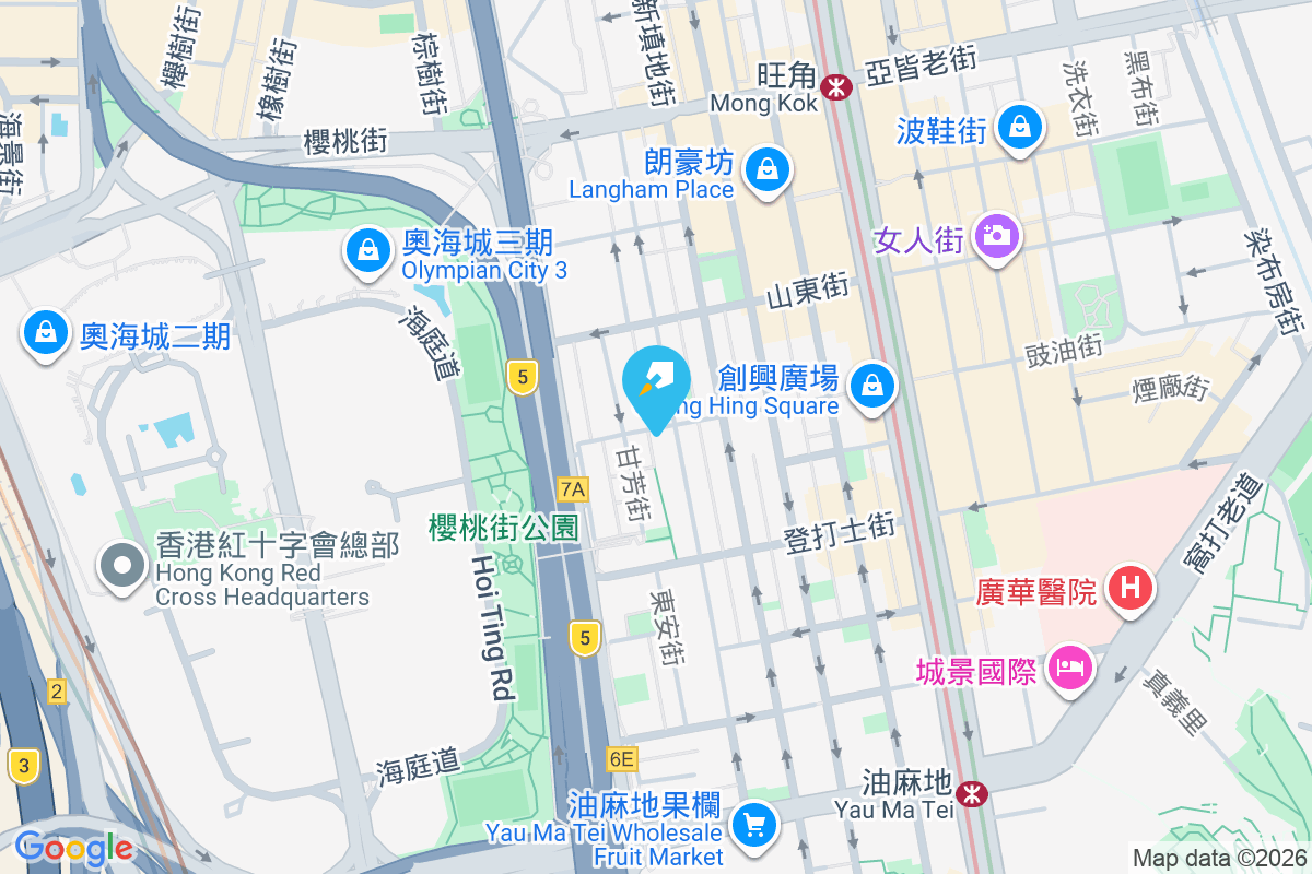 廣東道947號 地圖位置